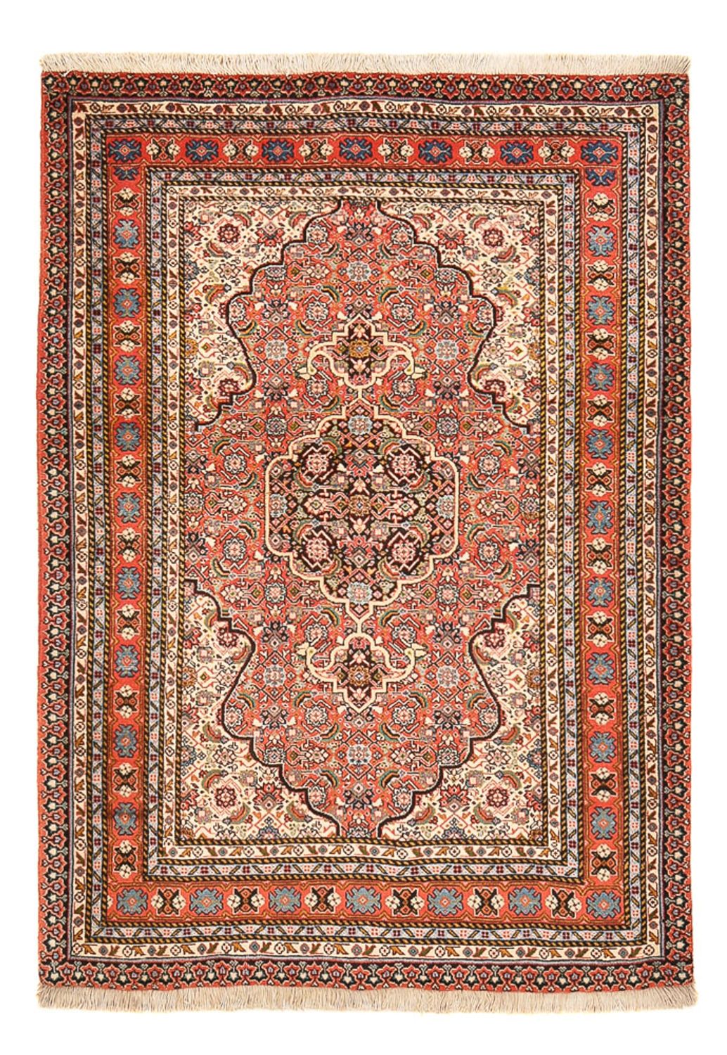 Tappeto Persero - Tabriz - 156 x 110 cm - rosso chiaro