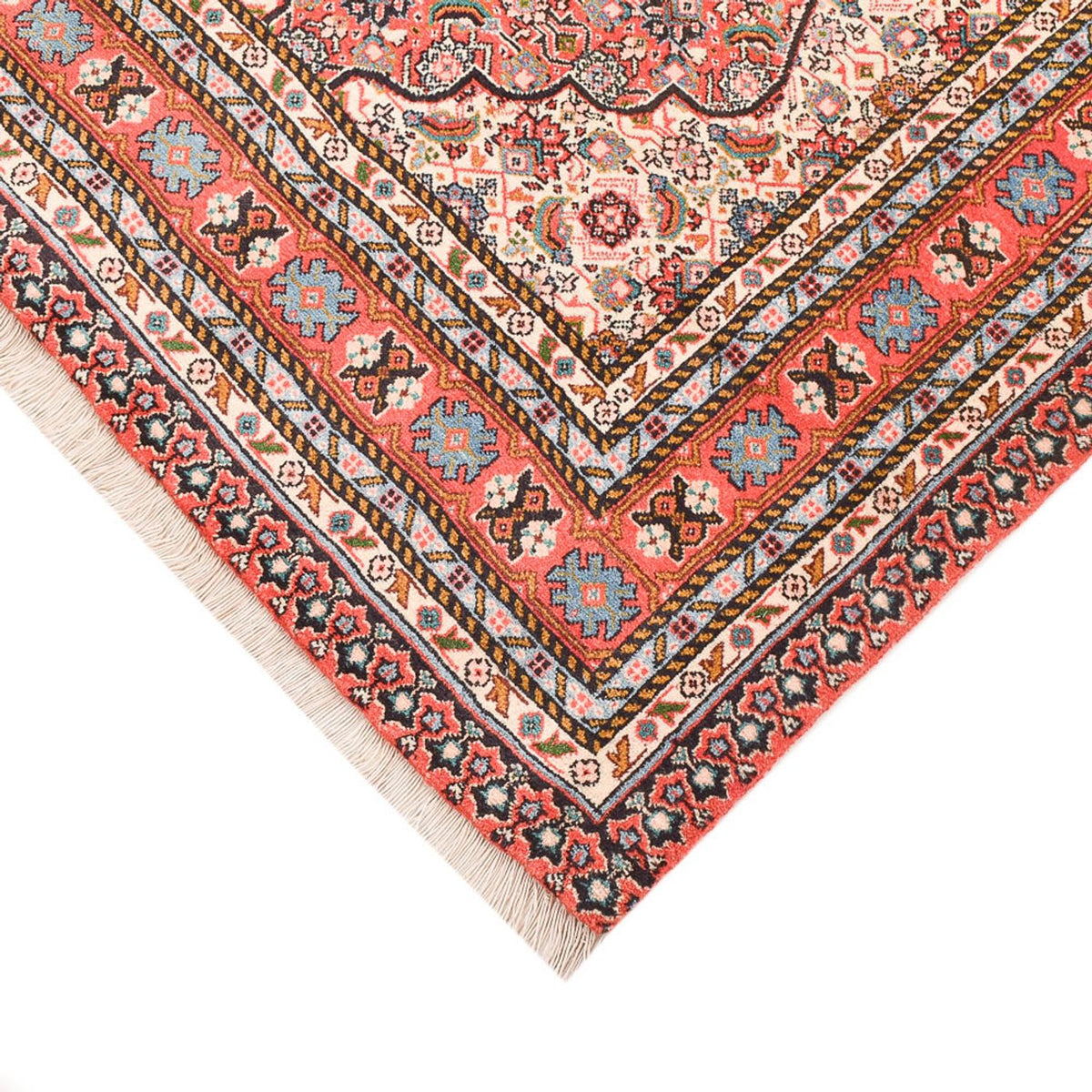 Tappeto Persero - Tabriz - 156 x 110 cm - rosso chiaro