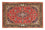 Tappeto Persero - Keshan - 98 x 70 cm - rosso