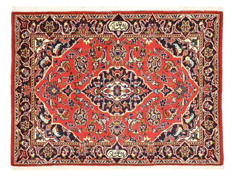 Tappeto Persero - Keshan - 98 x 70 cm - rosso