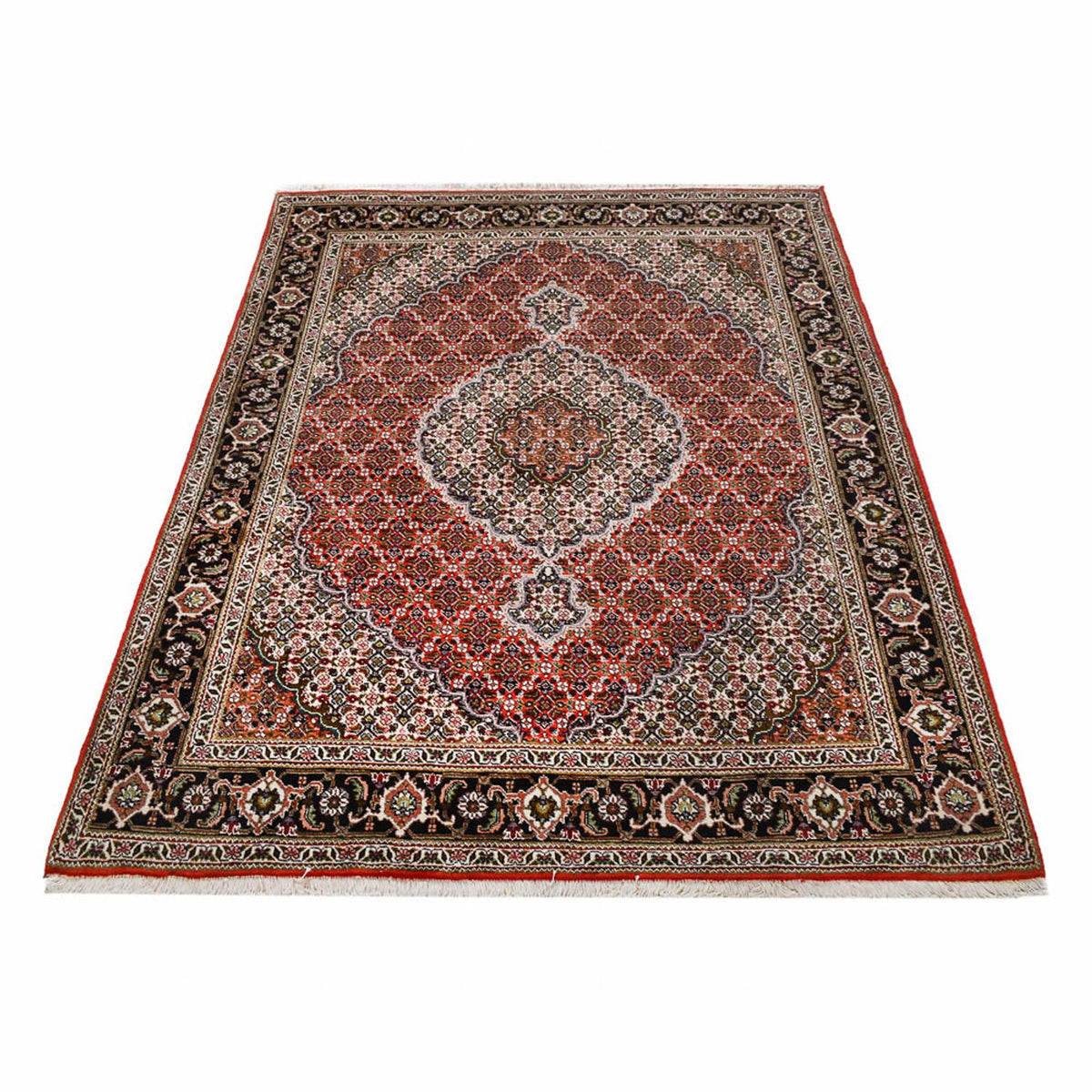 Tappeto Persero - Tabriz - Reale - 203 x 153 cm - ruggine