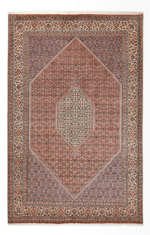 Tappeto Persero - Bidjar - 297 x 197 cm - ruggine