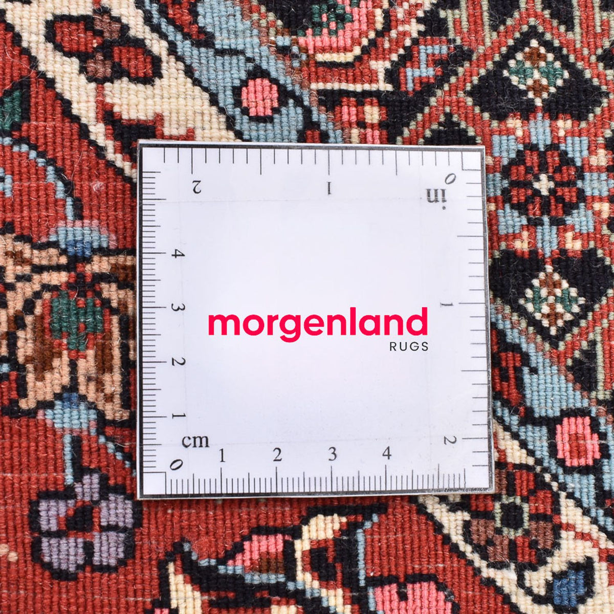 Tappeto Persero - Bidjar rotondo  - 150 x 150 cm - ruggine