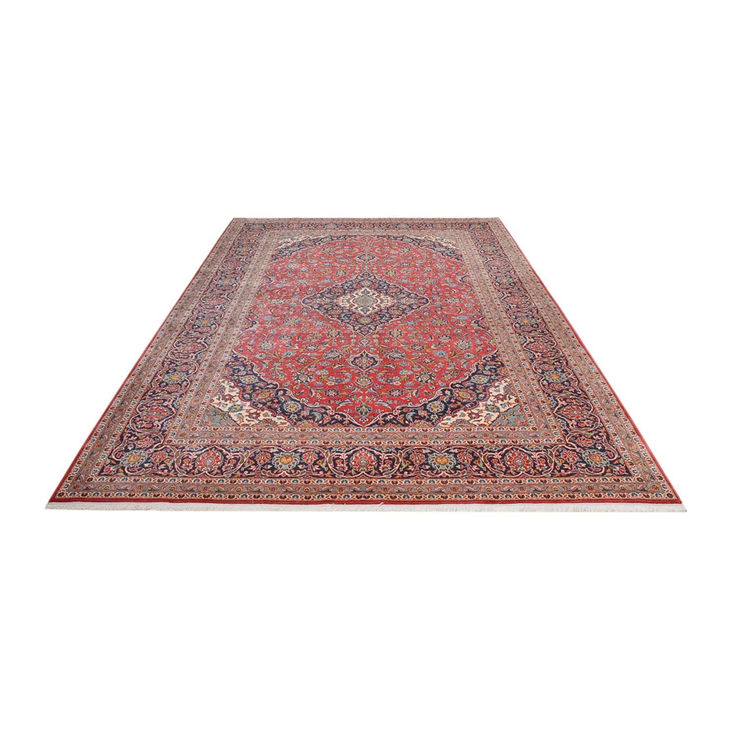 Tappeto Persero - Keshan - 350 x 246 cm - rosso