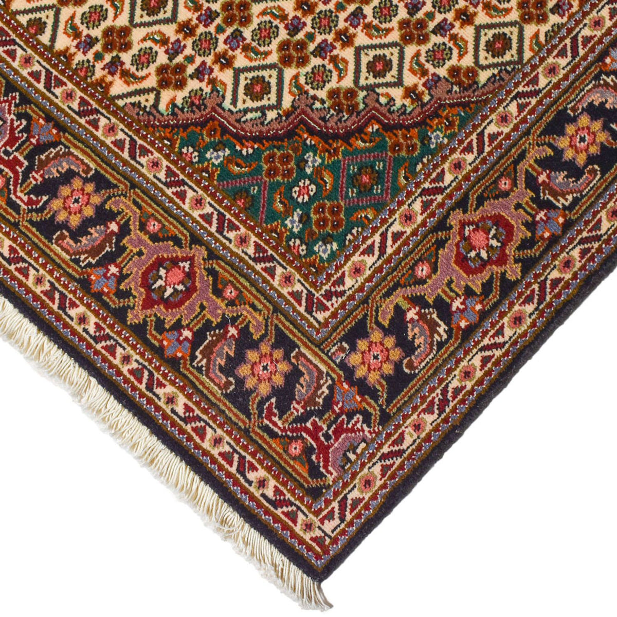 Tappeto Persero - Tabriz - Reale - 201 x 150 cm - marrone