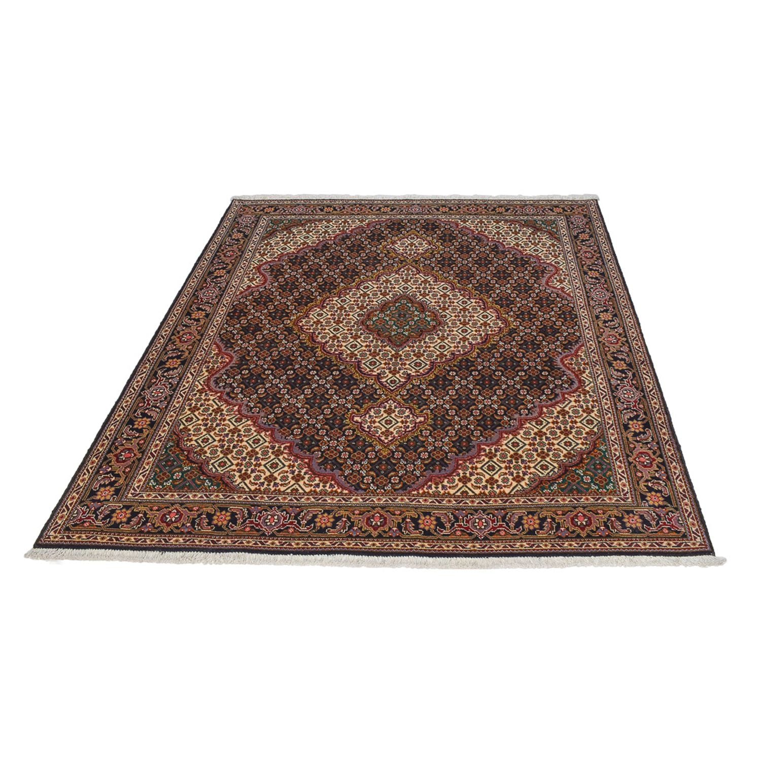 Tappeto Persero - Tabriz - Reale - 201 x 150 cm - marrone