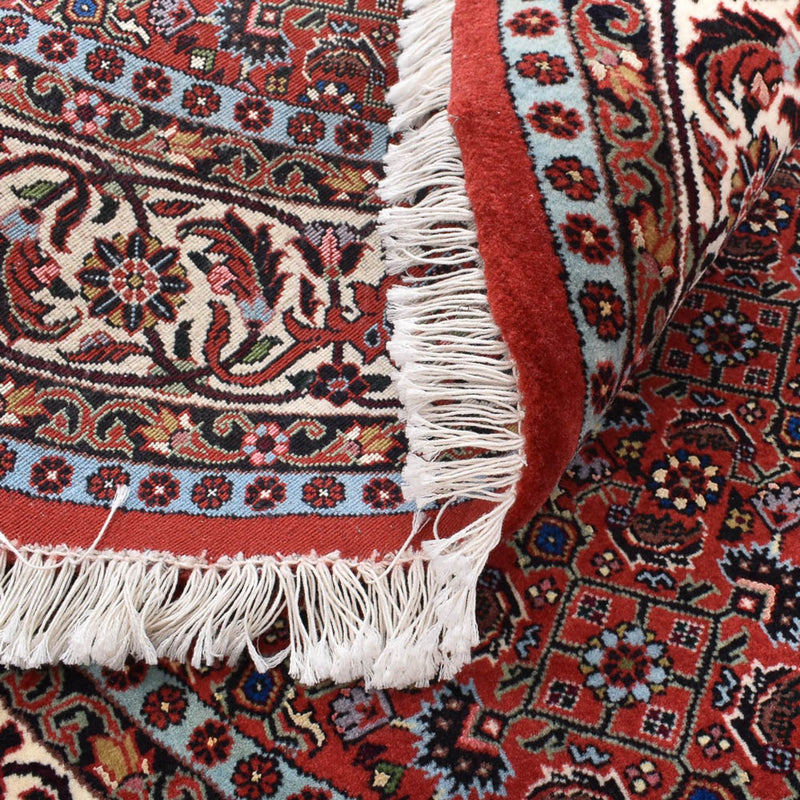 Tappeto Persero - Bidjar rotondo  - 150 x 150 cm - rosso scuro