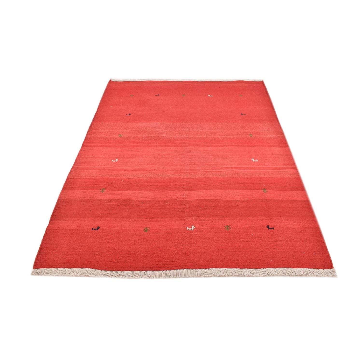 Tappeto Gabbeh - Persero - 227 x 174 cm - rosso