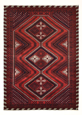 Tappeto Persero - Reale - 314 x 215 cm - rosso bordeaux