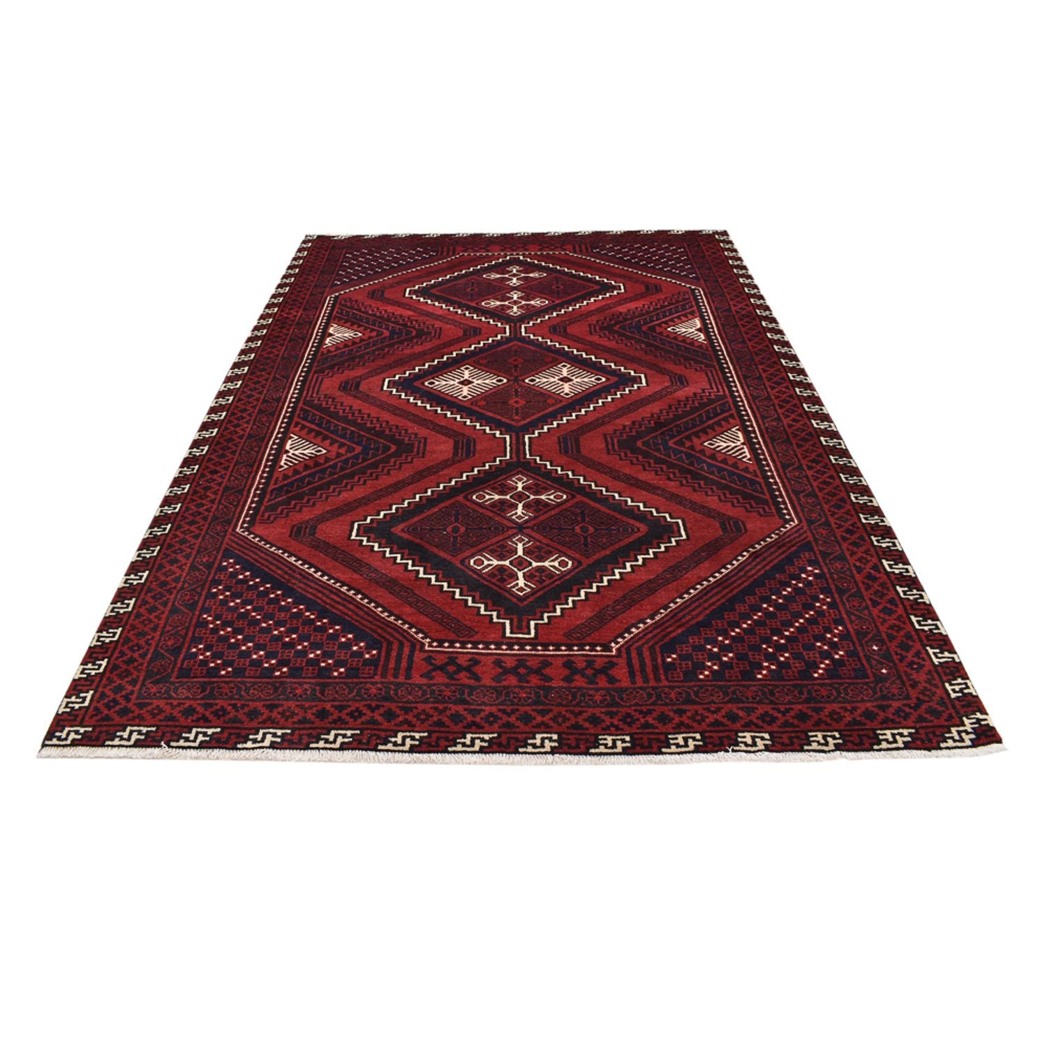 Tappeto Persero - Reale - 314 x 215 cm - rosso bordeaux