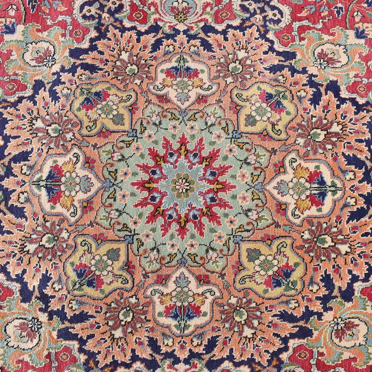 Tappeto Persero - Tabriz - Reale - 508 x 343 cm - rosso
