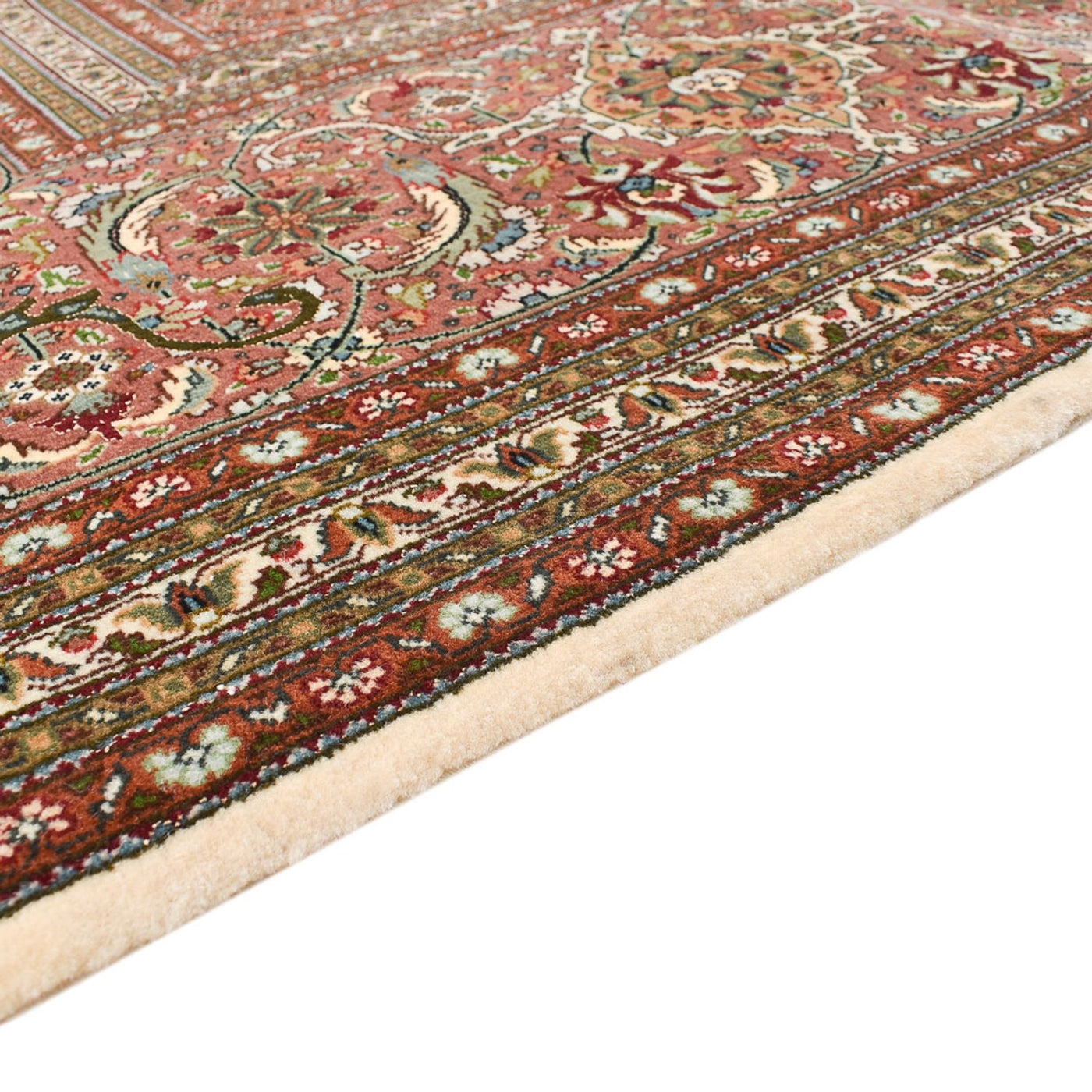 Tappeto Persero - Tabriz - Reale - 500 x 356 cm - beige scuro