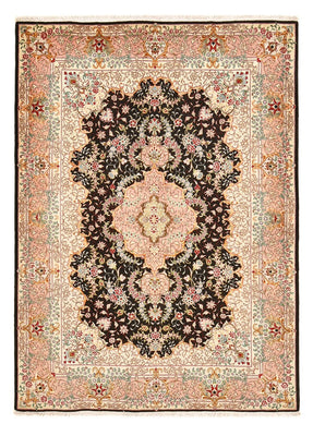 Tappeto Persero - Tabriz - Reale - 210 x 151 cm - blu scuro