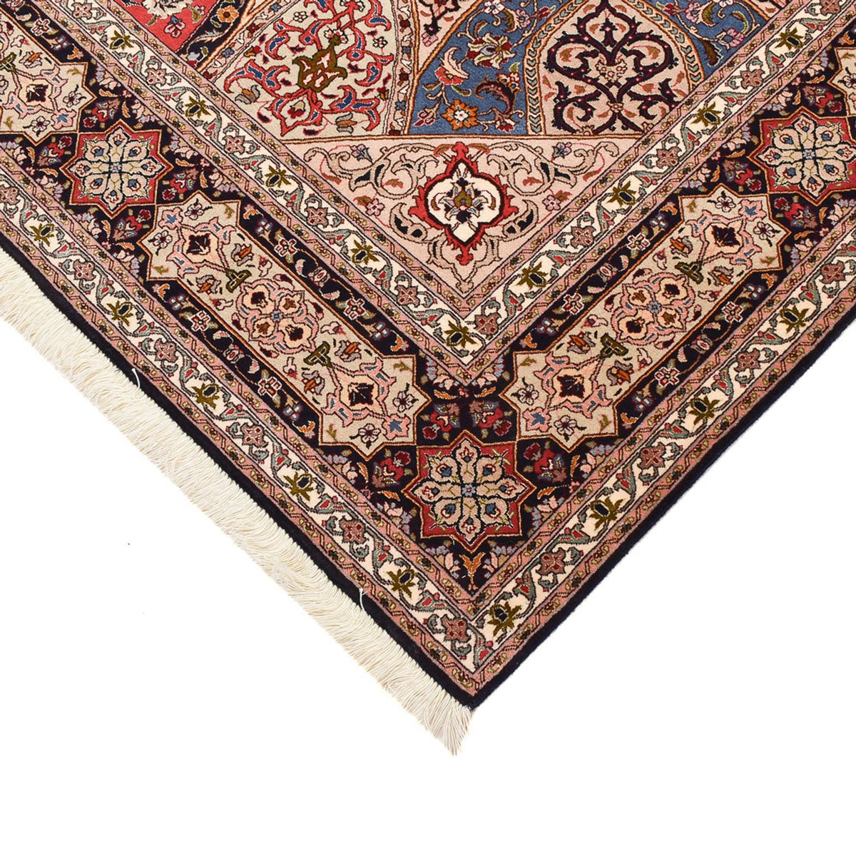 Tappeto Persero - Tabriz - Reale - 255 x 205 cm - beige scuro
