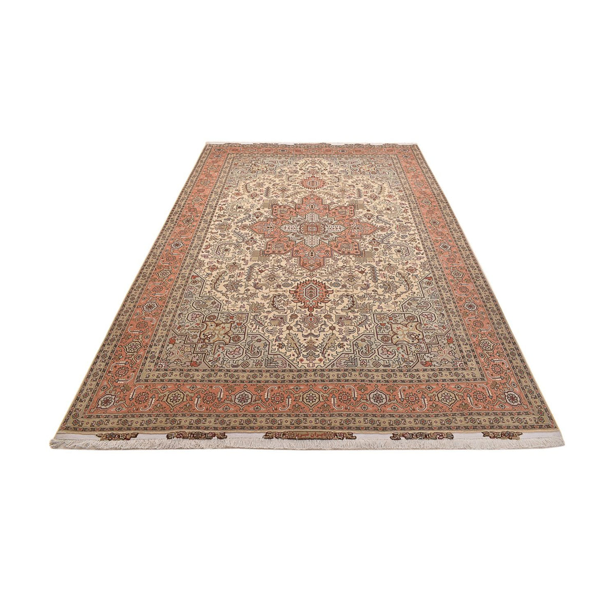 Tappeto Persero - Tabriz - Reale - 312 x 205 cm - sabbia