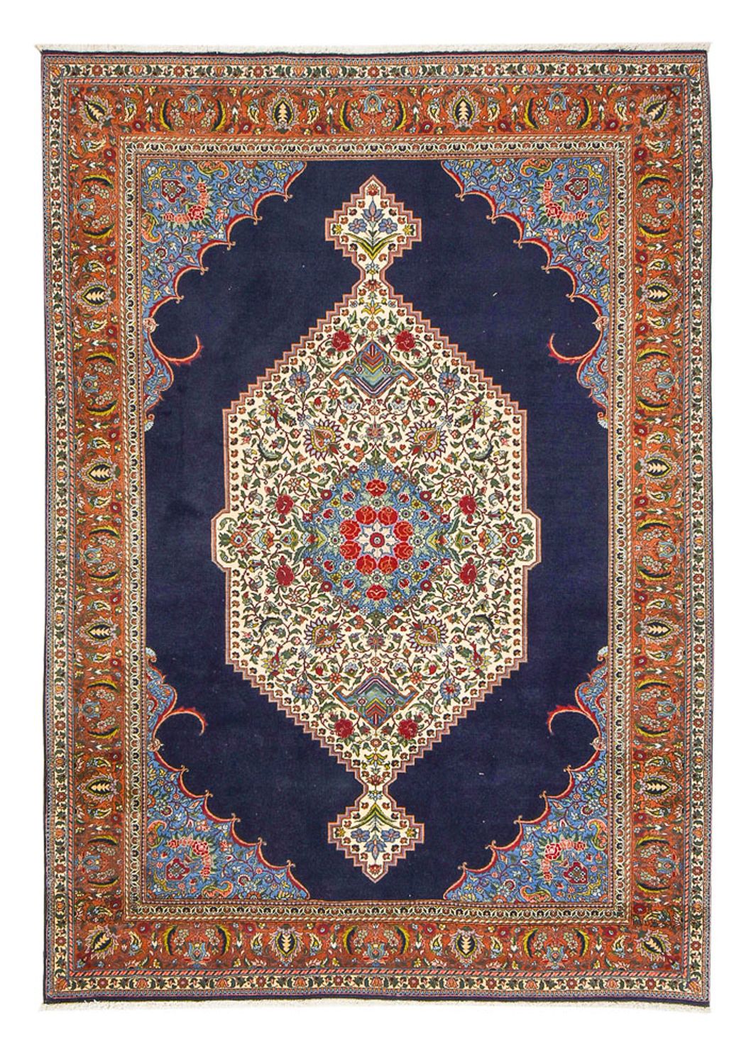 Tappeto Persero - Nomade - 285 x 202 cm - blu scuro