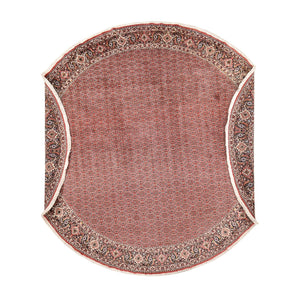 Tappeto Persero - Bidjar rotondo  - 400 x 400 cm - ruggine