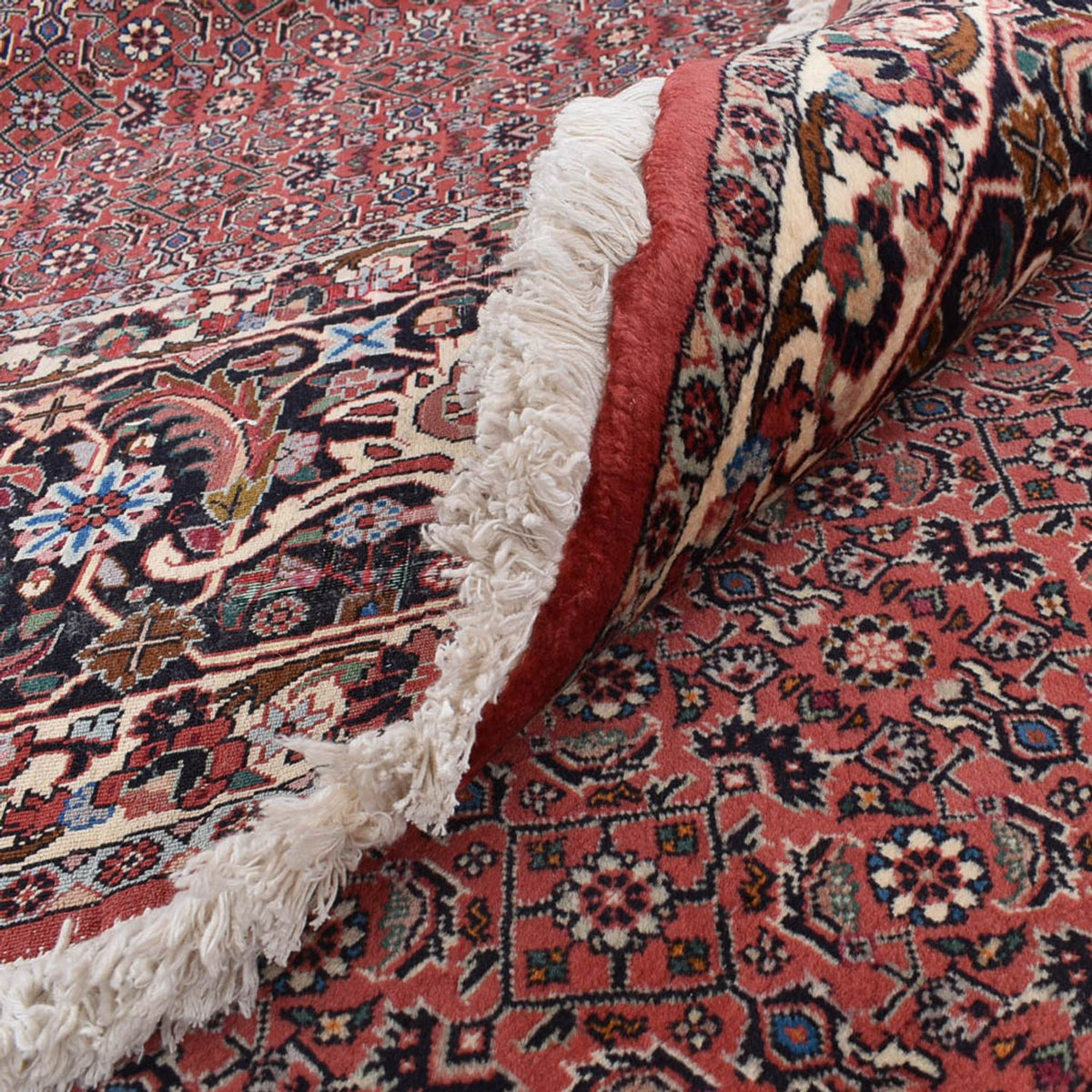 Tappeto Persero - Bidjar rotondo  - 400 x 400 cm - ruggine