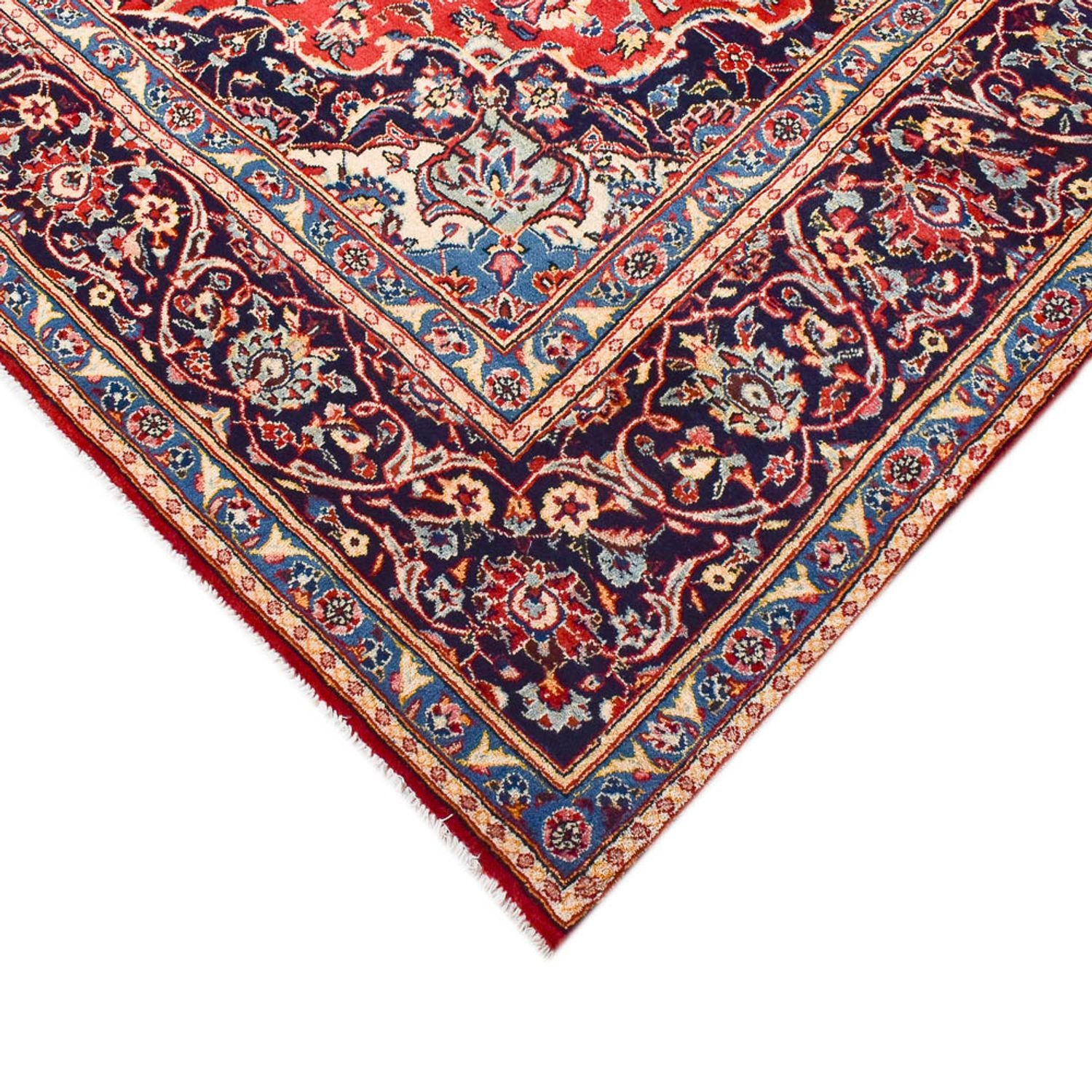 Tappeto Persero - Keshan - 344 x 250 cm - rosso
