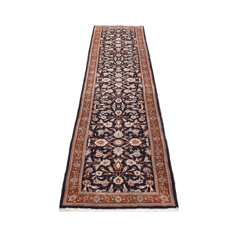 Tappeto corsia Tappeto Persero - Keshan - 338 x 78 cm - blu scuro
