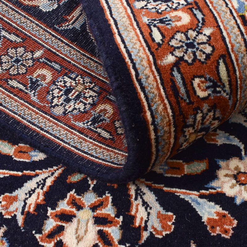 Tappeto corsia Tappeto Persero - Keshan - 338 x 75 cm - blu scuro