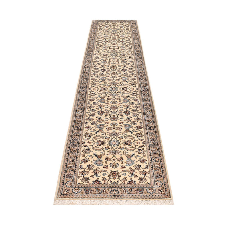 Tappeto corsia Tappeto Persero - Keshan - 373 x 79 cm - beige