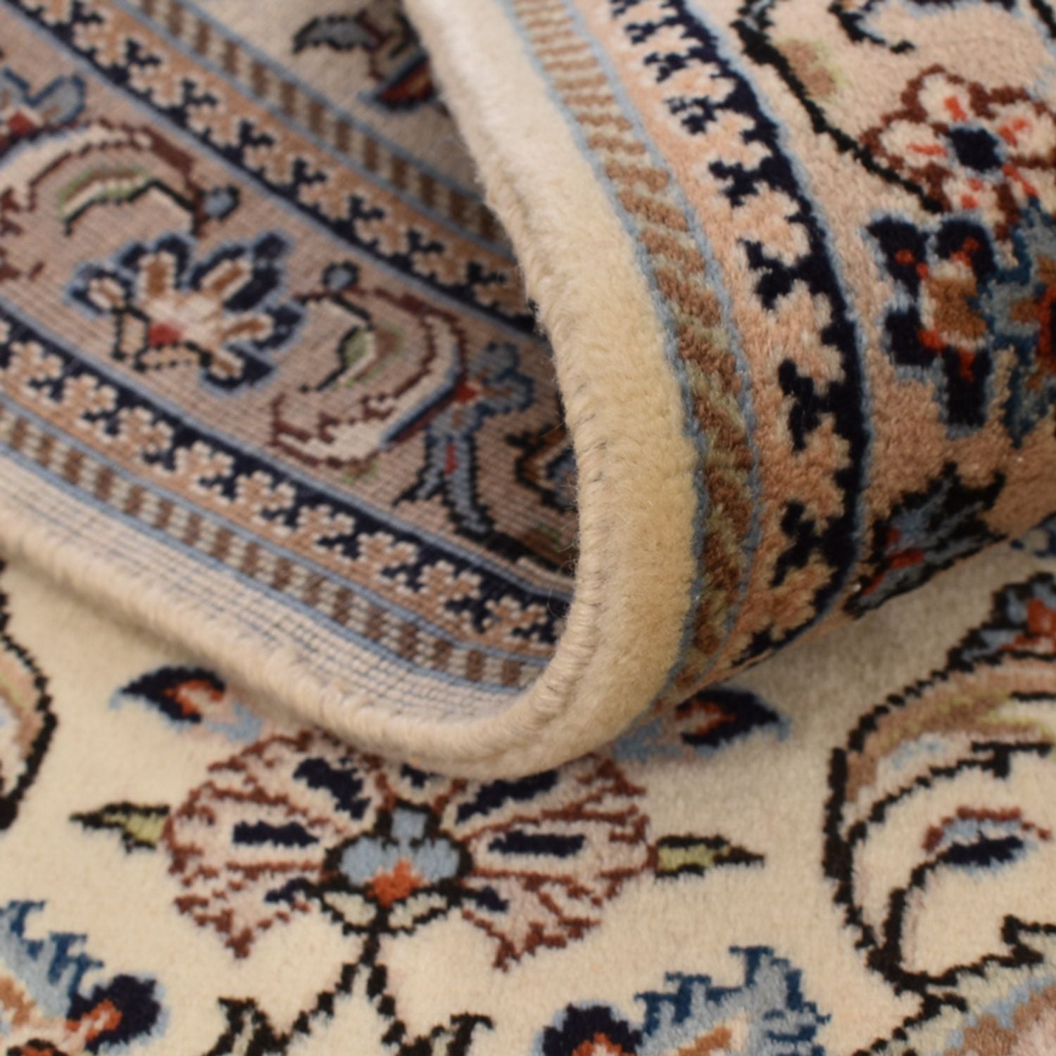 Tappeto corsia Tappeto Persero - Keshan - 370 x 80 cm - beige