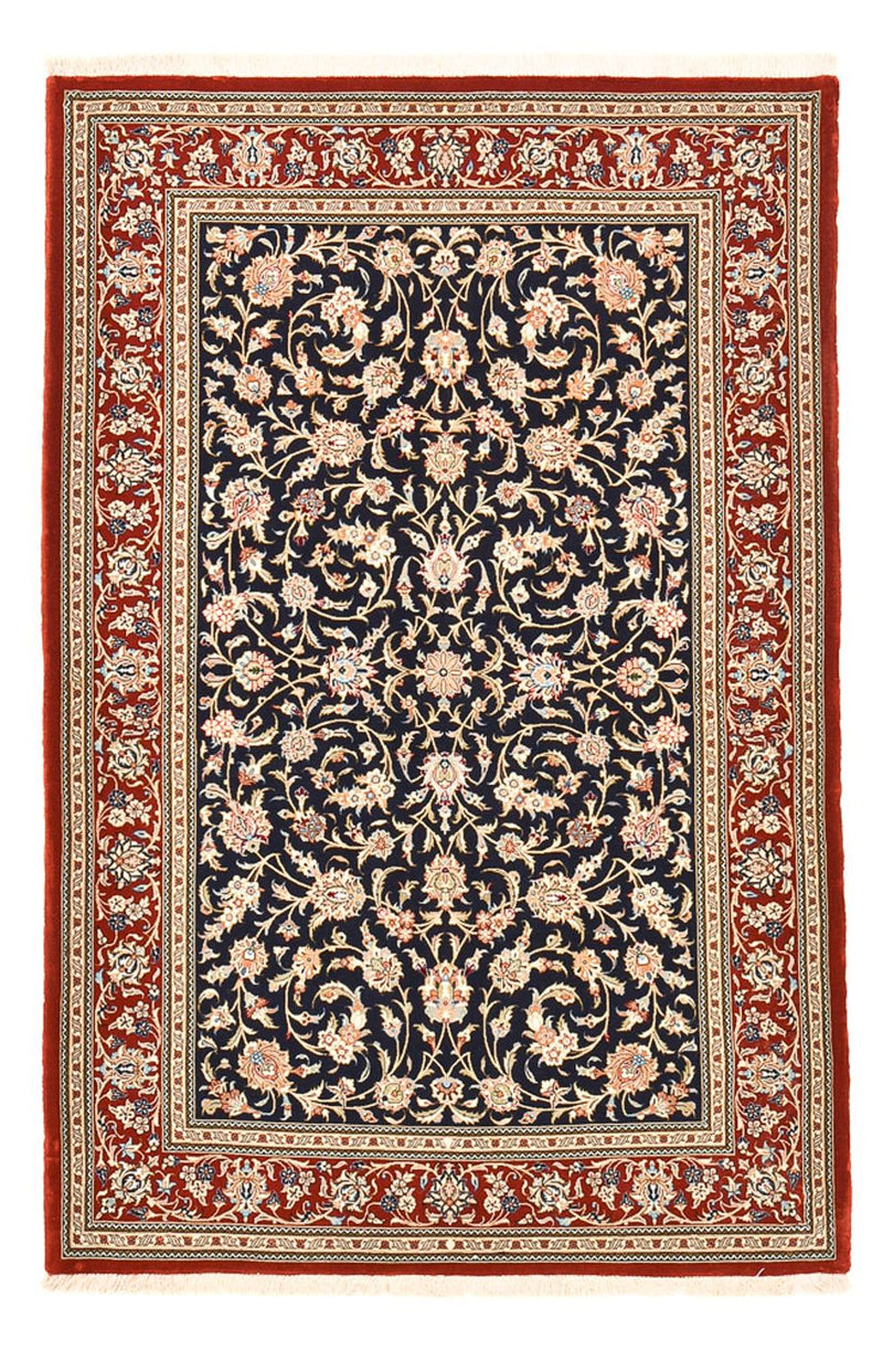 Tappeto Persero - Ghom - Reale - 204 x 133 cm - blu scuro