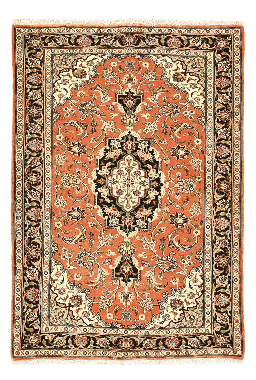 Tappeto Persero - Keshan - 110 x 77 cm - arancione