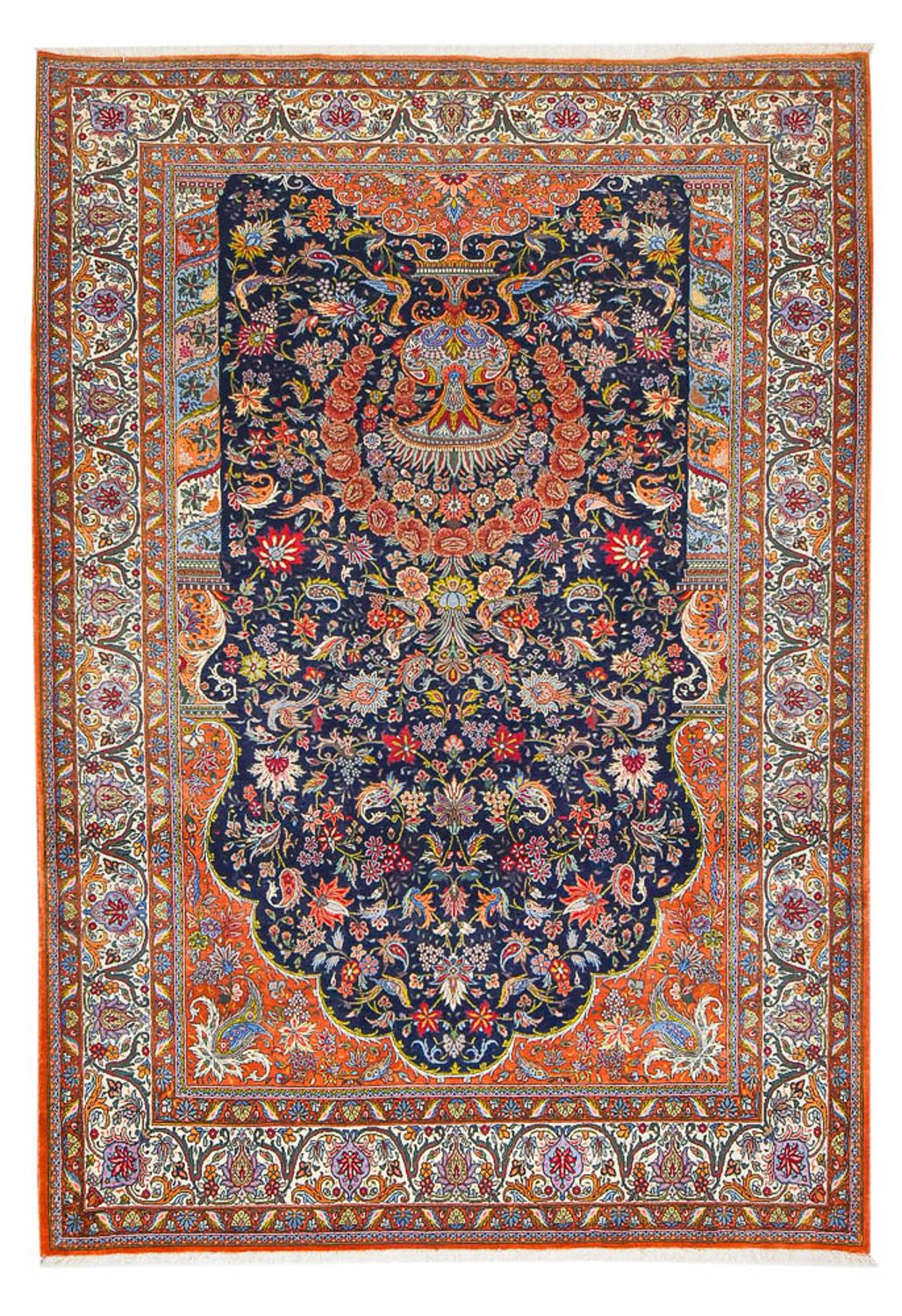 Tappeto Persero - Nomade - 293 x 206 cm - blu scuro