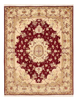 Tappeto Persero - Tabriz - Reale - 191 x 148 cm - rosso