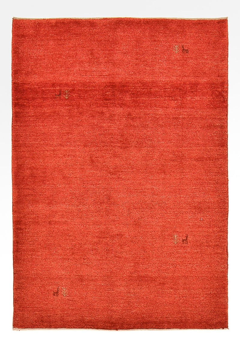 Tappeto Gabbeh - Persero - 177 x 124 cm - rosso