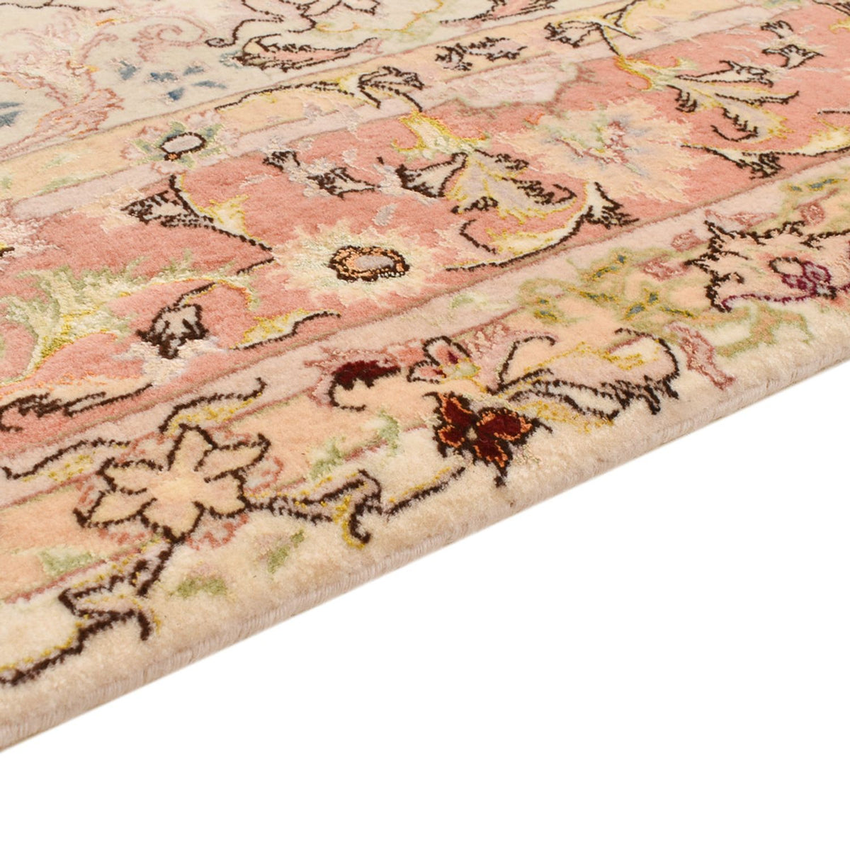 Tappeto Persero - Tabriz - Reale - 210 x 153 cm - beige chiaro