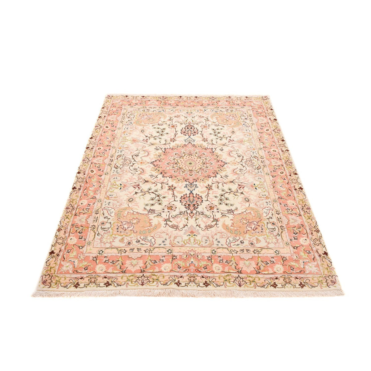 Tappeto Persero - Tabriz - Reale - 210 x 153 cm - beige chiaro