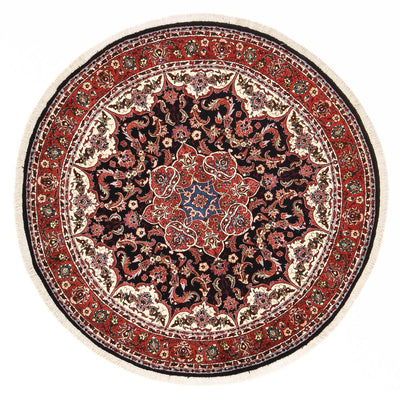 Tappeto Persero - Bidjar rotondo  - 155 x 155 cm - rosso scuro