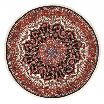 Bidjar - Zanjan Tappeto 155x155cm - Tappeto persiano - rosso scuro