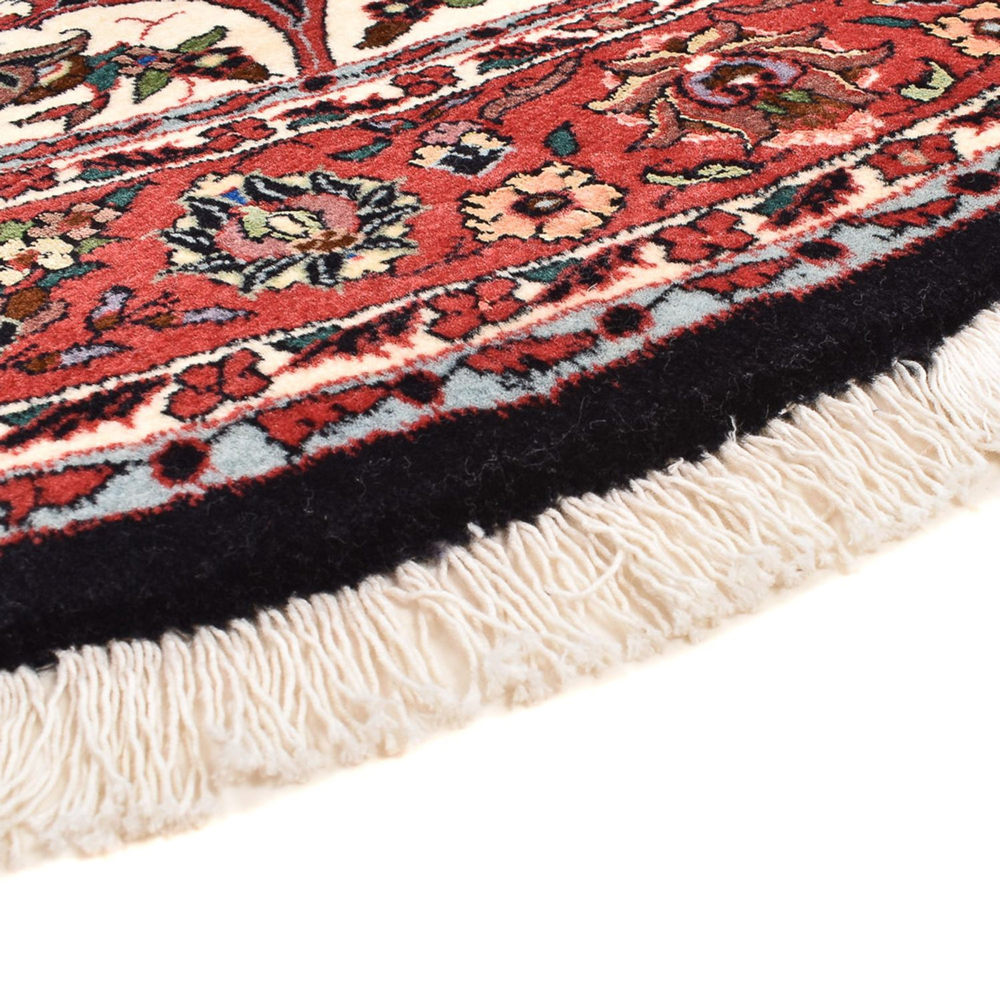 Tappeto Persero - Bidjar rotondo  - 155 x 155 cm - rosso scuro
