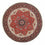Tappeto Persero - Bidjar rotondo  - 154 x 154 cm - rosso