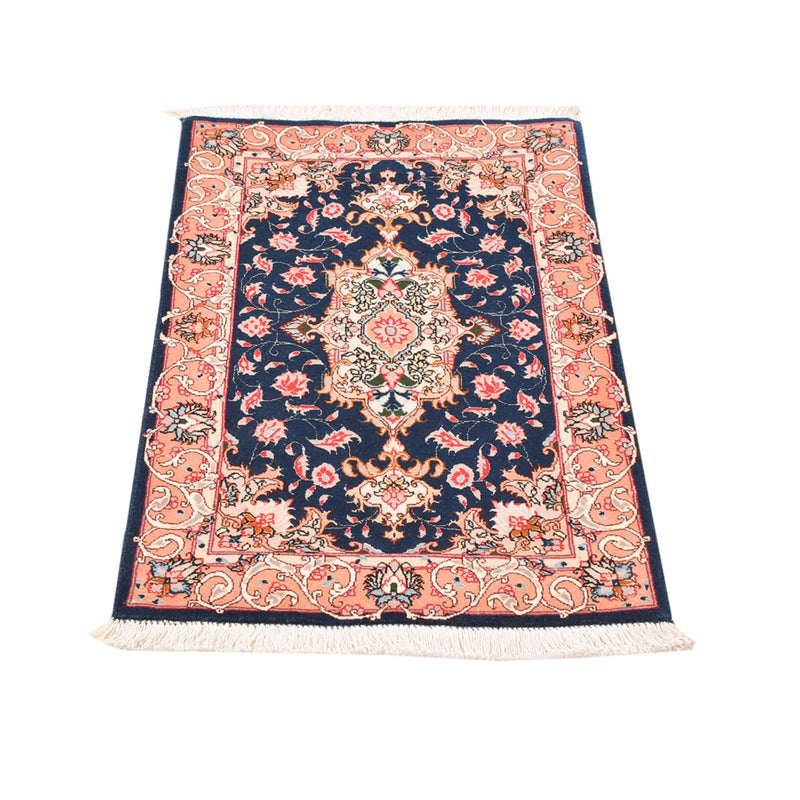 Tappeto Persero - Tabriz - Reale - 91 x 59 cm - blu scuro