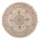 Tappeto Persero - Tabriz - Reale rotondo  - 303 x 303 cm - beige