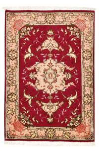 Tappeto Persero - Tabriz - Reale - 90 x 60 cm - rosso