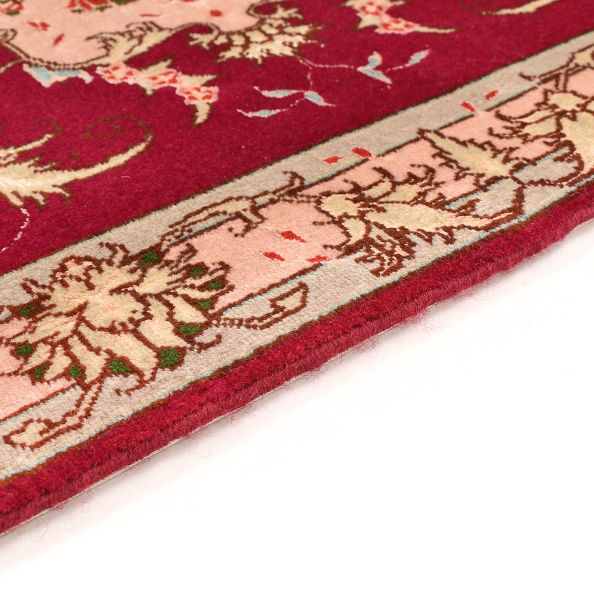 Tappeto Persero - Tabriz - Reale - 90 x 60 cm - rosso