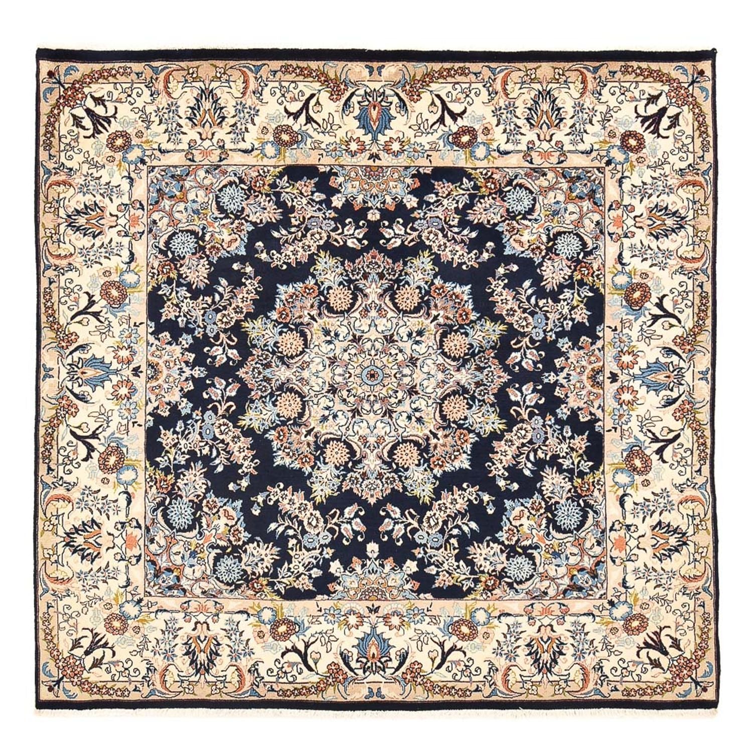 Tappeto Persero - Classico quadrato  - 200 x 198 cm - blu scuro