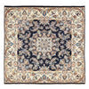 Mashhad Tappeto 198x200cm - Tappeto persiano - Quadrato / Blu scuro / 198 x 200 cm Quadrato