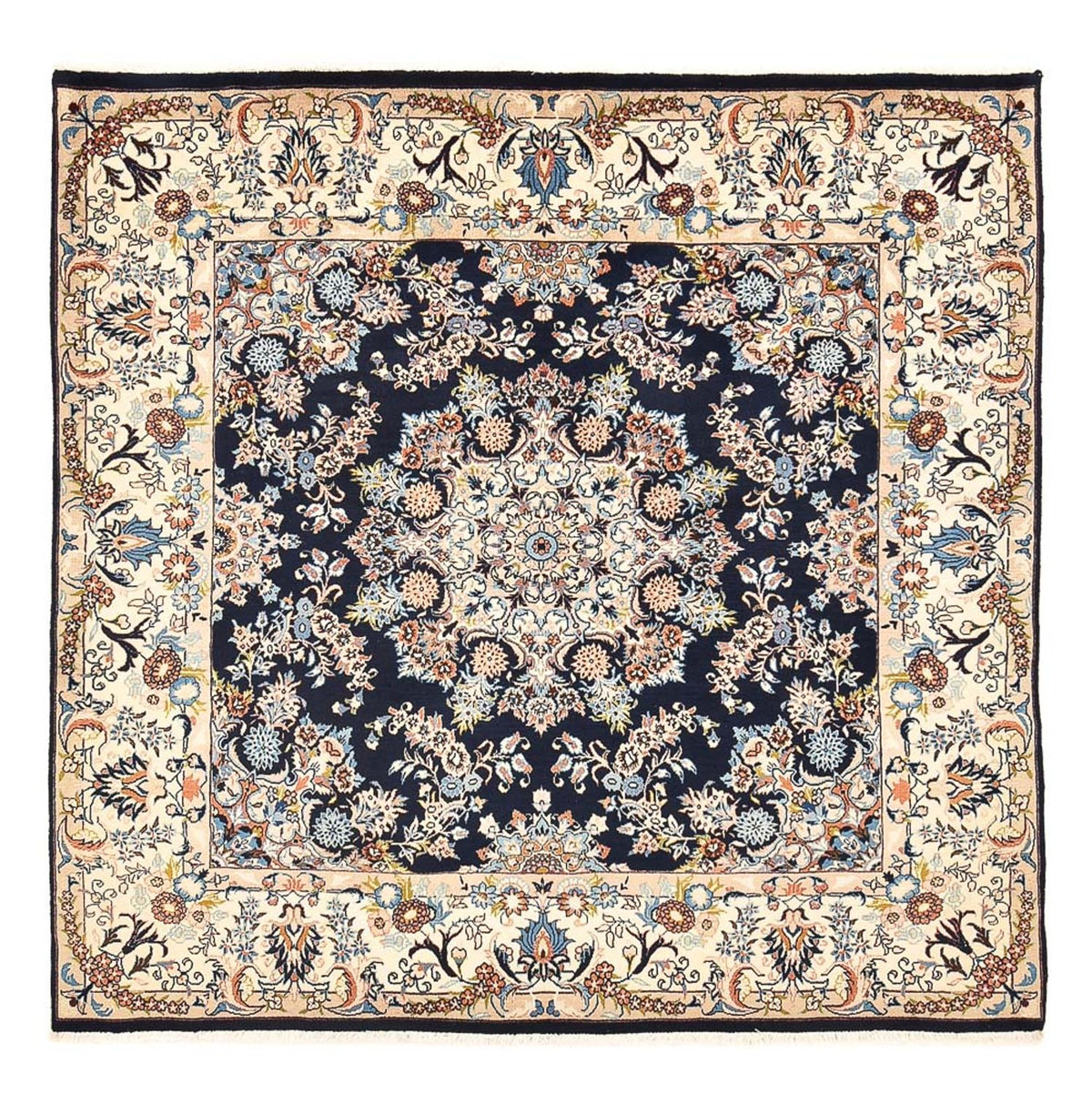 Tappeto Persero - Classico quadrato  - 200 x 198 cm - blu scuro