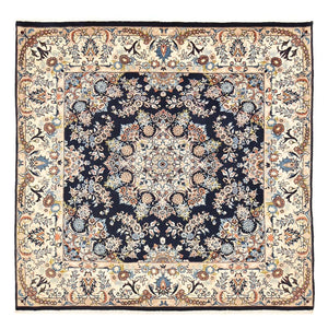 Tappeto Persero - Classico quadrato  - 200 x 198 cm - blu scuro