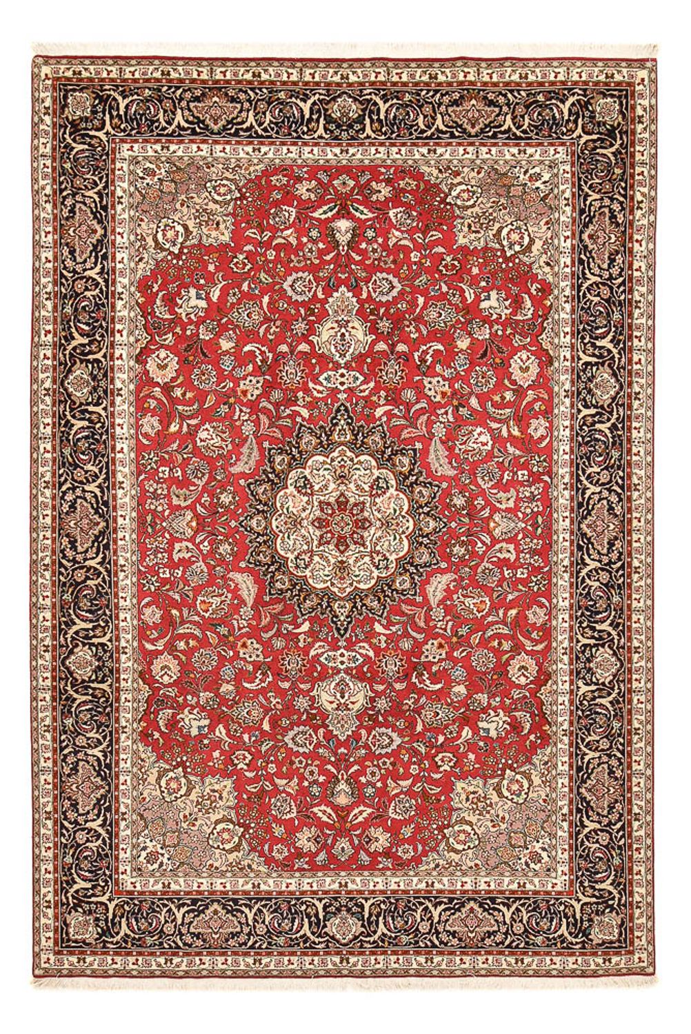 Tappeto Persero - Tabriz - Reale - 307 x 203 cm - rosso