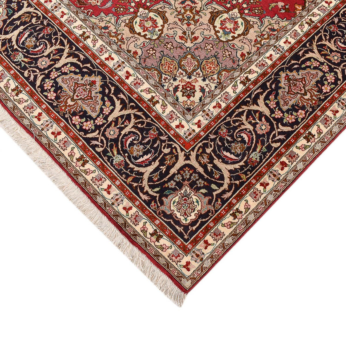 Tappeto Persero - Tabriz - Reale - 307 x 203 cm - rosso
