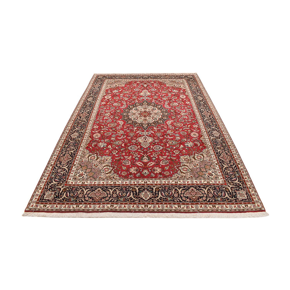 Tappeto Persero - Tabriz - Reale - 307 x 203 cm - rosso
