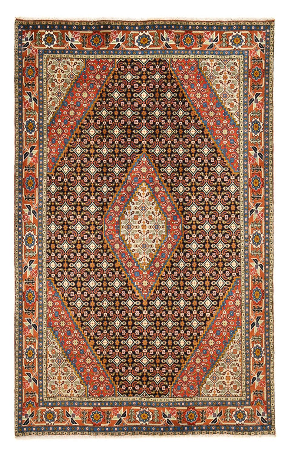 Tappeto Persero - Tabriz - 302 x 197 cm - beige scuro